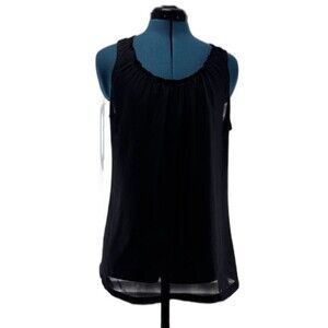 The Limited Black Tank Top Sleeveless Layering Top Basic Casual Size Large